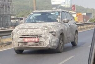 Tata Punch Facelift Spied Testing